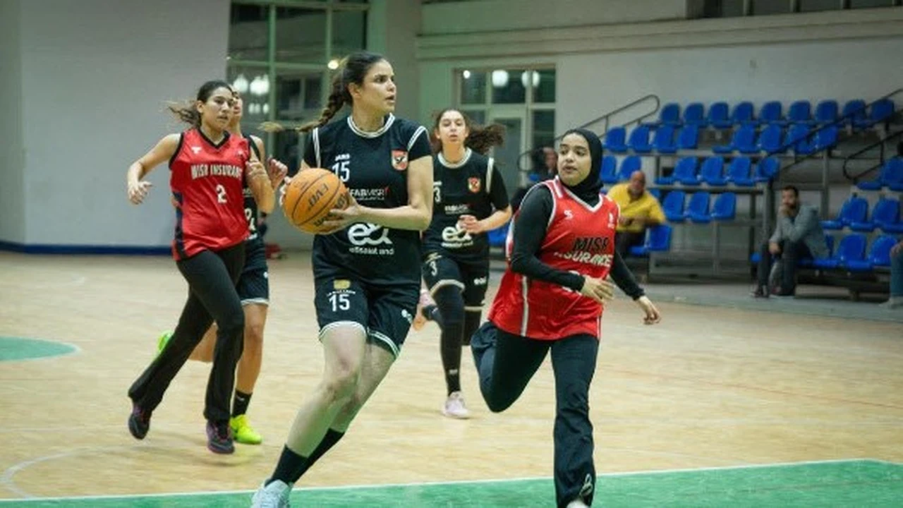 تفوق بنتيجة 80-70.. سلة الأهلي تتجاوز مصر للتأمين في دوري السوبر للسيدات